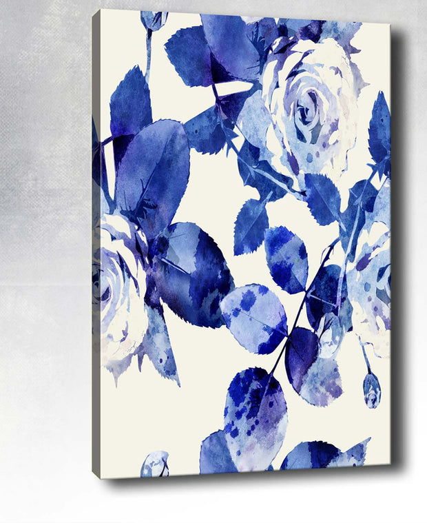 Leinwandbild Indigo Roses Mehrfarben, & OYOTR-168276611 & OYOTR-168276611 & OYOTR-168276611