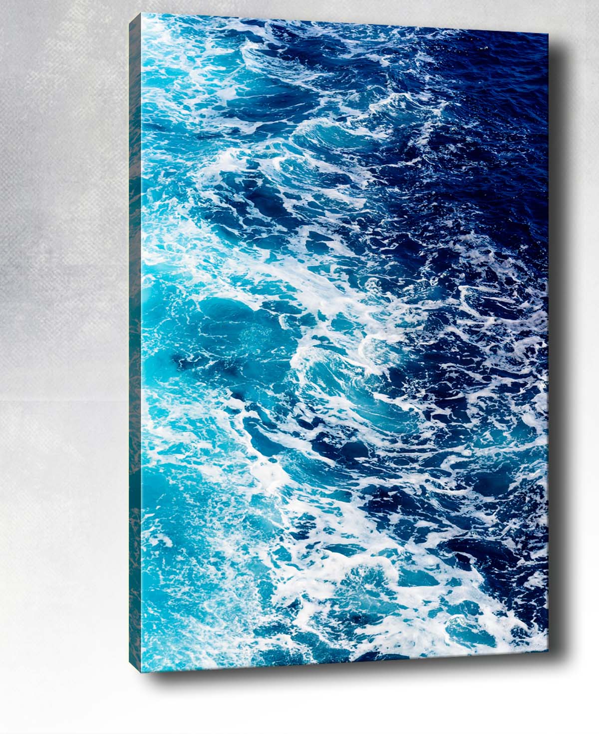 Leinwandbild Blue Ocean Mehrfarben, & OYOTR-170854937 & OYOTR-170854937 & OYOTR-170854937