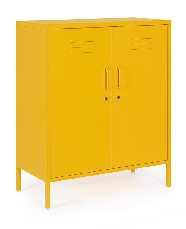 Highboard mit 2 türen Cambridge Gelb