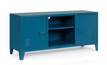 TV-Möbel mit 2 türen Cambridge Blau (7)