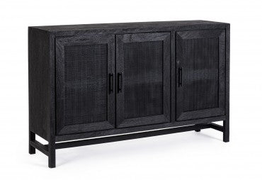 Sideboard mit 3 türen Weston Schwarz (8)