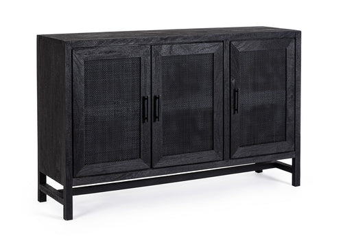 Sideboard mit 3 türen Weston Schwarz