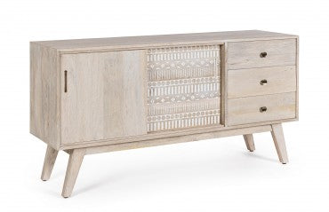 Sideboard mit 3 schubladen und 2 türen Indira Natürlich (9)