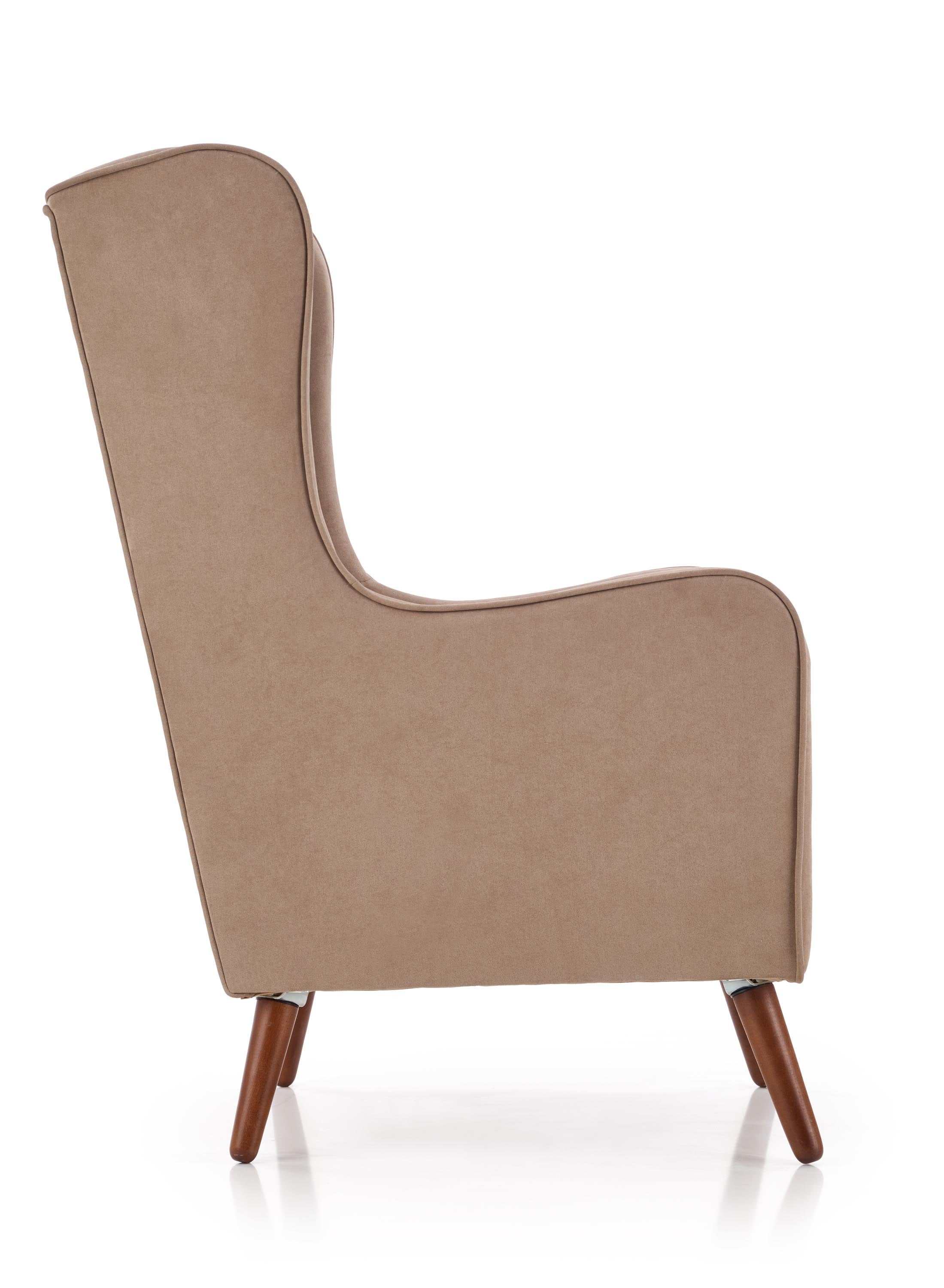 Sessel mit Stoff Chester Beige (2)