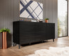 Sideboard mit 3 türen Nova Schwarz