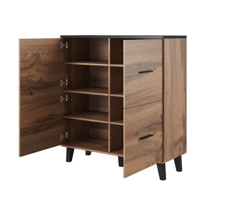 Sideboard mit 4 türen Lotta Eiche (1)