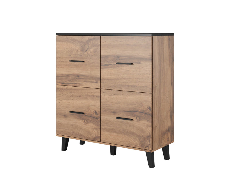 Sideboard mit 4 türen Lotta Eiche (2)