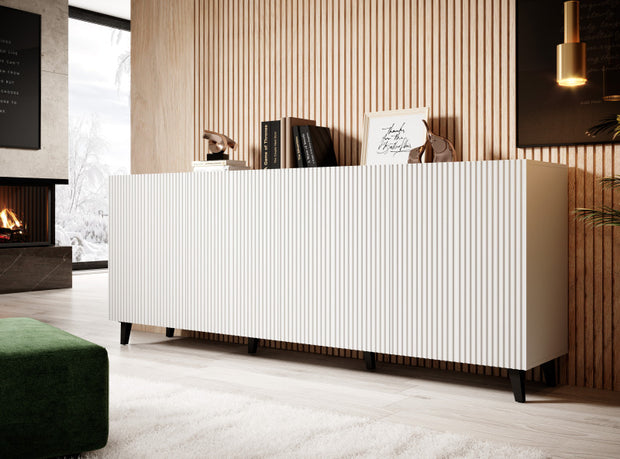 Sideboard mit 4 türen Pafos Weiß