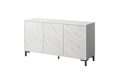 Sideboard mit 3 türen Marmo Weiß (1)