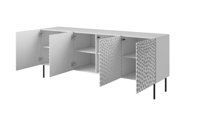 Sideboard mit 4 türen Hole Weiß (2)