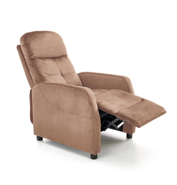 Relaxsessel mit Samtstoff Felipe 2 Beige (3)