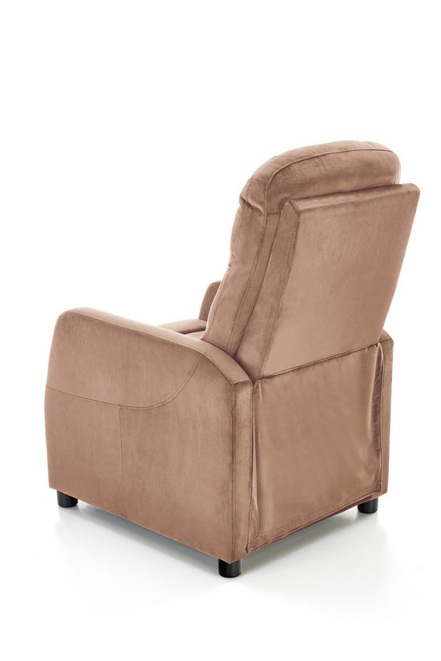 Relaxsessel mit Samtstoff Felipe 2 Beige (6)