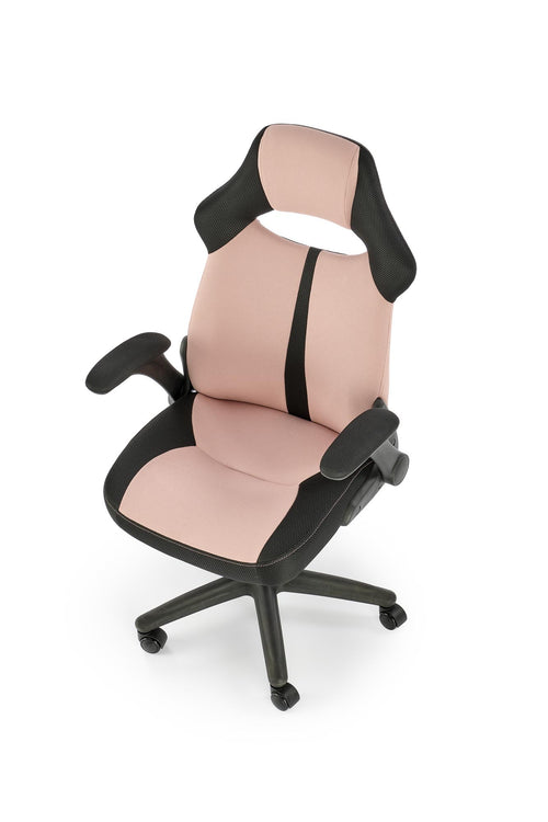 Gaming Stuhl mit Stoff Bloom Rosa (1)