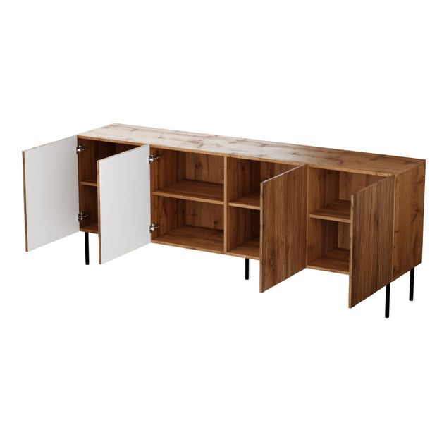 Sideboard mit 4 türen Jungle Eiche (2)