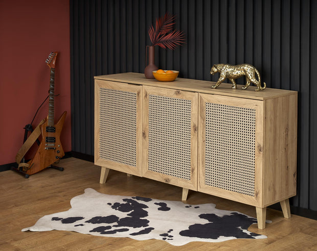 Sideboard mit 3 türen Borneo Eiche (4)