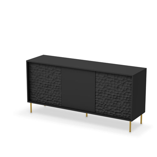 Sideboard mit 3 türen Bullet Schwarz