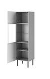 Highboard mit 1 tür Asensio Grau (1)