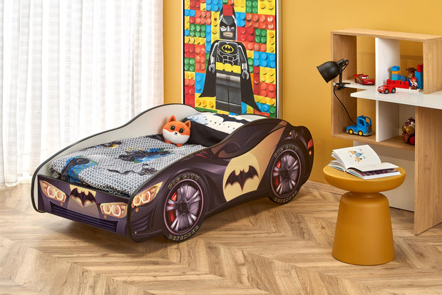 Kinder Autobetten Batcar Schwarz