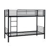 Kinder Etagenbett Metall Bunky Schwarz (1)