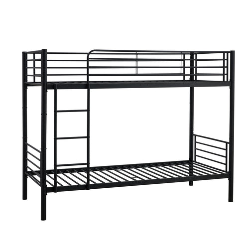 Kinder Etagenbett Metall Bunky Schwarz (1)