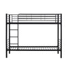 Kinder Etagenbett Metall Bunky Schwarz (7)