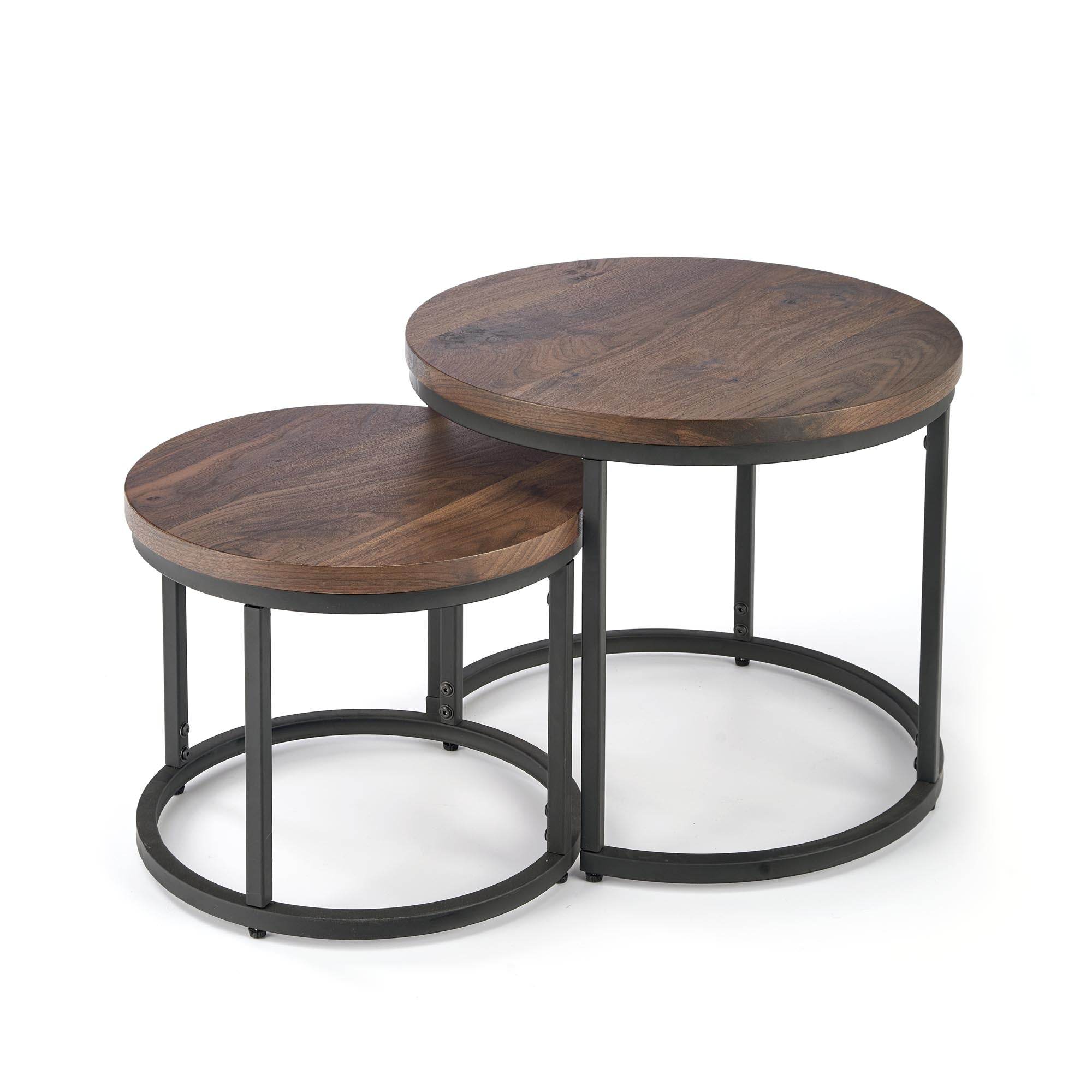 Couchtisch 2er Set Oreo Nussbaum (2)