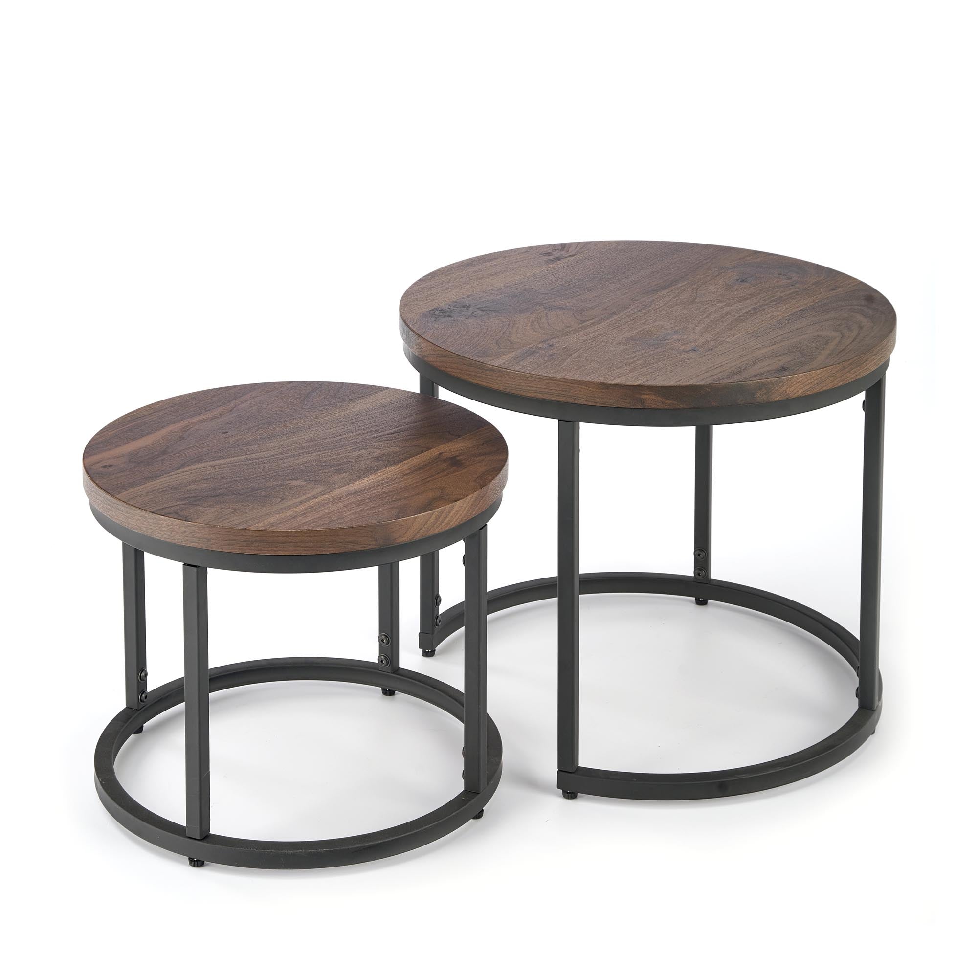 Couchtisch 2er Set Oreo Nussbaum (3)