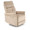 Elektrisch Relaxsessel mit Samtstoff Semir Beige