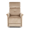 Elektrisch Relaxsessel mit Samtstoff Semir Beige (7)