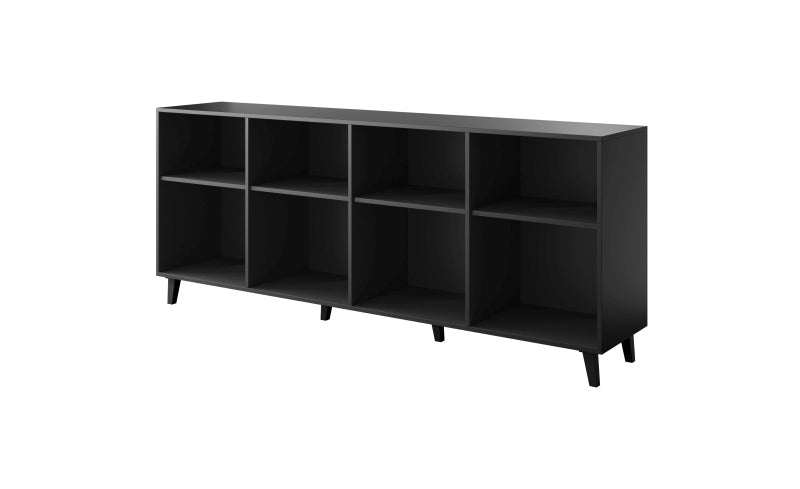 Sideboard mit 4 türen Asti Schwarz (2)