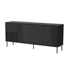 Sideboard mit 4 türen Abi Schwarz (1)