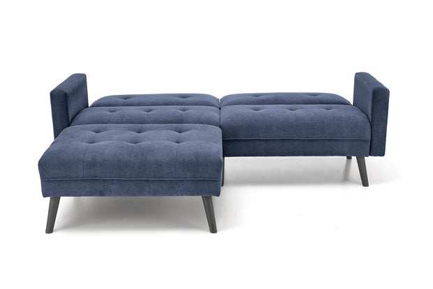 Schlafsofa 3-Sitzer, mit Stoff Cornelius Blau (2)