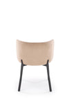 Esszimmerstuhl mit Samtstoff K531 Beige (1)