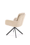 Drehbare Esszimmerstuhlaus mit Stoff K536 Beige (7)