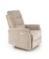 Elektrisch Relaxsessel mit Stoff Jamal Beige (6)