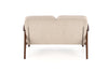 Sofa 2-Sitzer mit Stoff Milano 2S Beige (1)