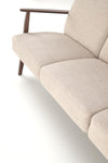 Sofa 3-Sitzer, mit Stoff Milano 3S Beige (6)