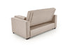 Schlafsofa 2-Sitzer, mit Stoff Paulinio Beige (5)