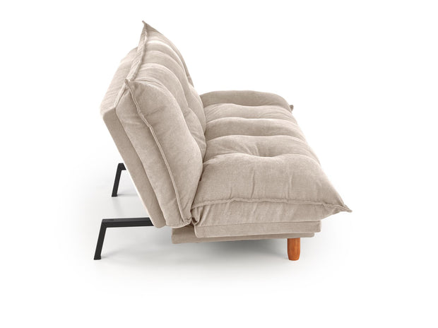 Schlafsofa 3-Sitzer, mit Stoff Pillow Beige (5)