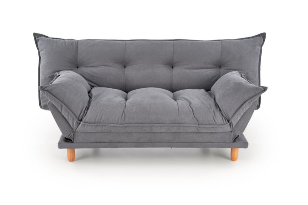 Schlafsofa 3-Sitzer, mit Stoff Pillow Grau (1)