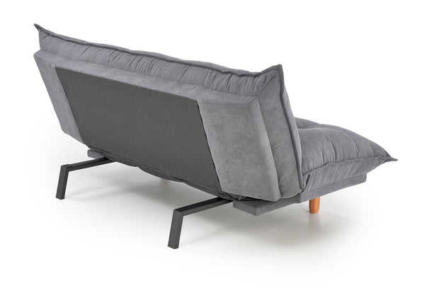 Schlafsofa 3-Sitzer, mit Stoff Pillow Grau (7)