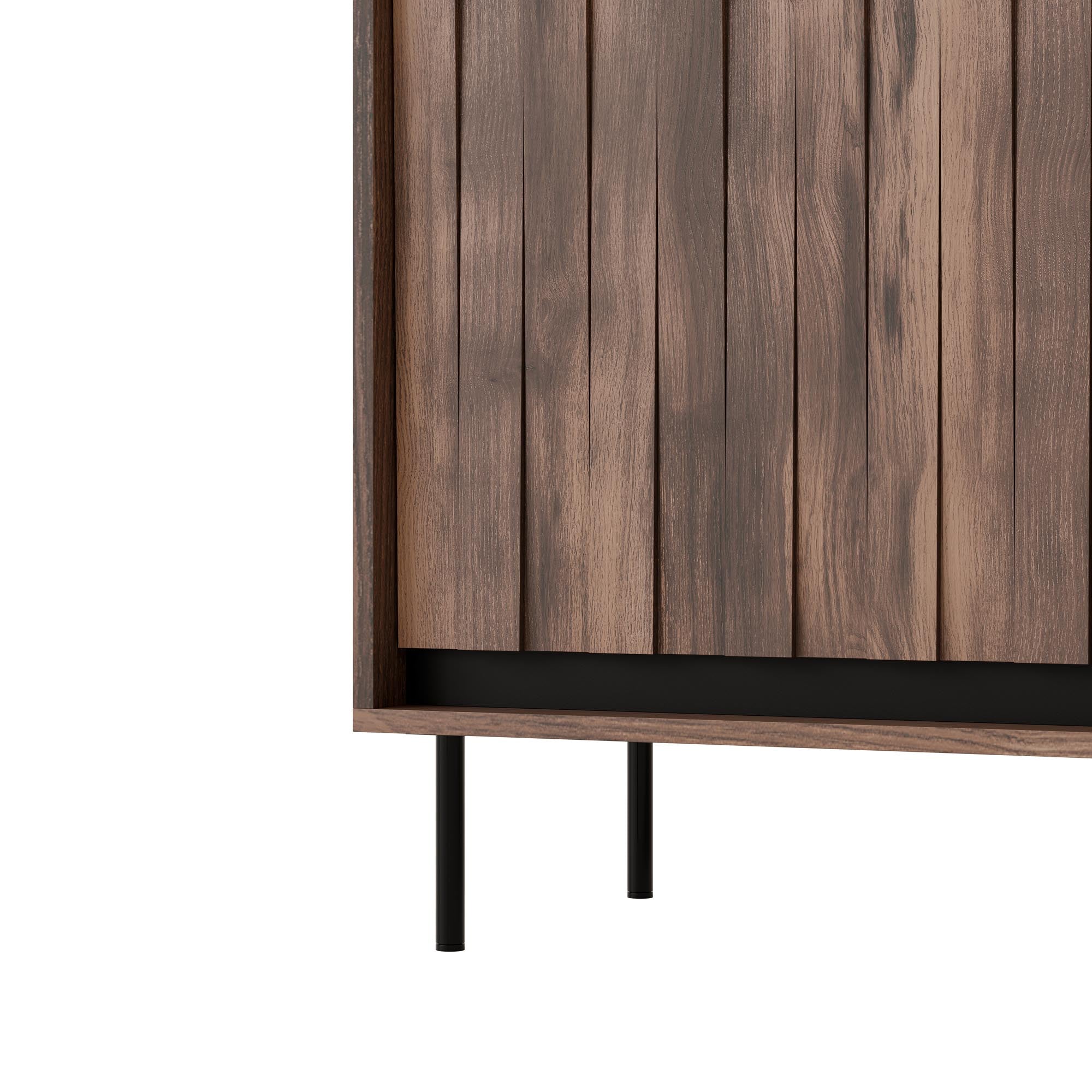 Highboard mit 4 türen Swing Nussbaum (5)