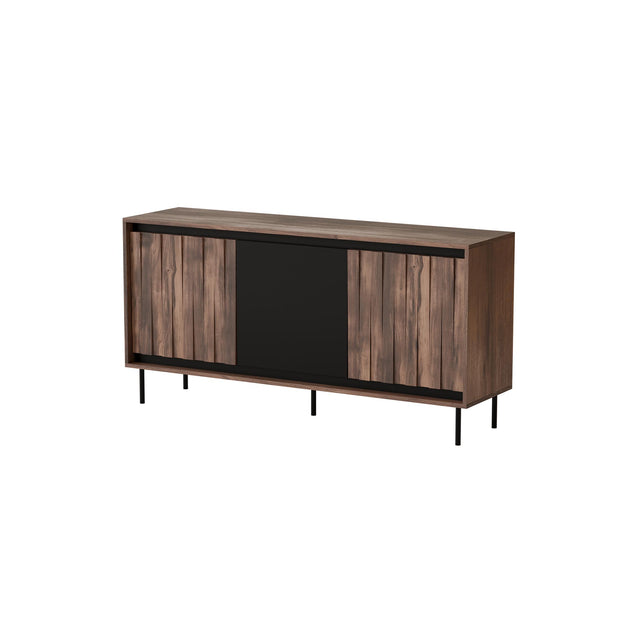 Sideboard mit 3 türen Swing Nussbaum