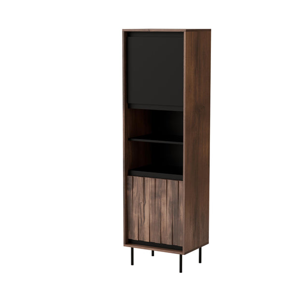 Highboard mit 2 türen Swing Nussbaum