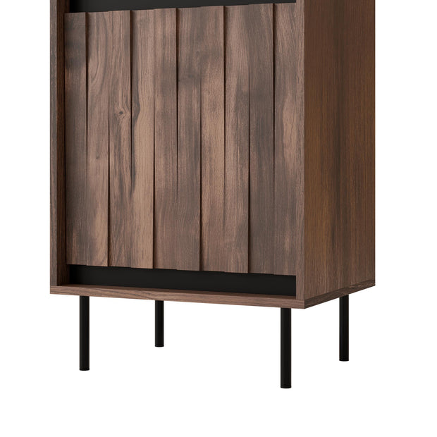 Highboard mit 2 türen Swing Nussbaum (3)