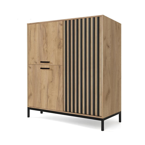 Sideboard mit 3 türen Lamino Eiche