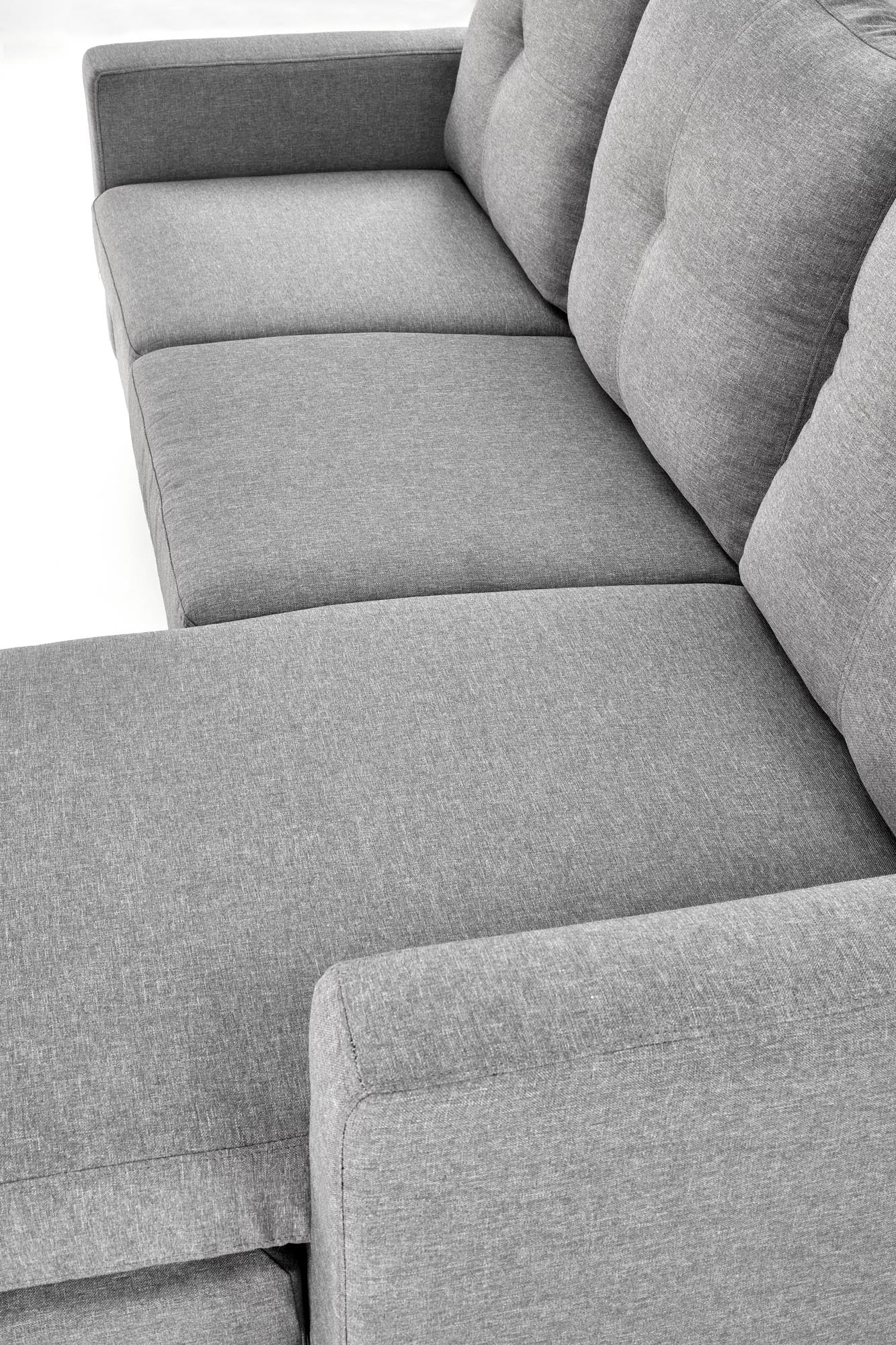 Sofa 3-Sitzer, mit Stoff Gerson Grau (3)