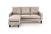 Sofa 3-Sitzer, mit Stoff Gerson Beige (5)