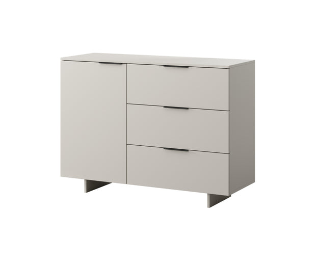 Sideboard mit 3 schubladen und 3 türen Alma Beige (1)