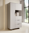 Highboard mit 2 schubladen und 2 türen Alma Beige